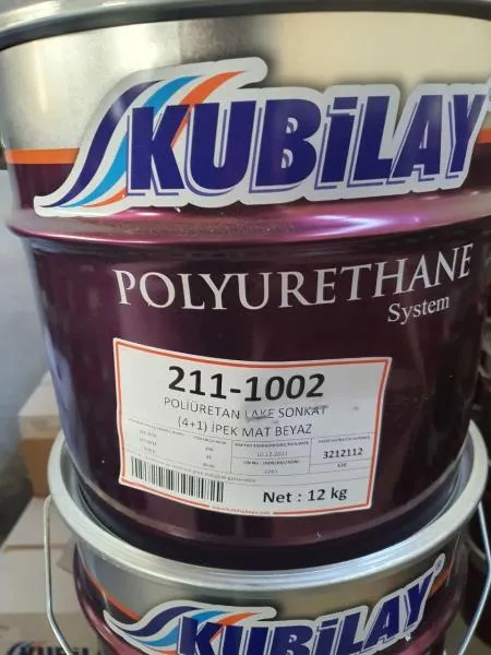 Полиуретановая полуматовая эмаль (211-1002) 12 кг#1