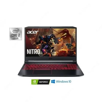 Ноутбук Acer Nitro 5 AN515-55-75EV / Intel i7-10750 / DDR4 16GB / SSD 1TB / VGA 4GB / 15.6" IPS#1