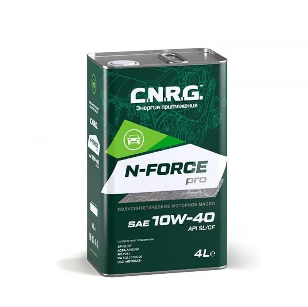 C.N.R.G. N-FORCE PRO 10W40 SL/CF полусинтетическое масло (4)#1