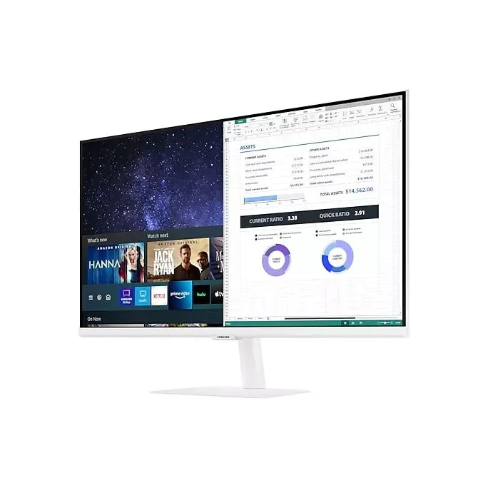 Samsung monitori - 27" LS27AM501NIXCI Smart monitor / 27" / Full HD 1920x1080 / VA / Mat#1