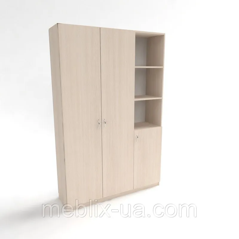 Шкаф трехстворчатый комбинированный для документов и одежды#3