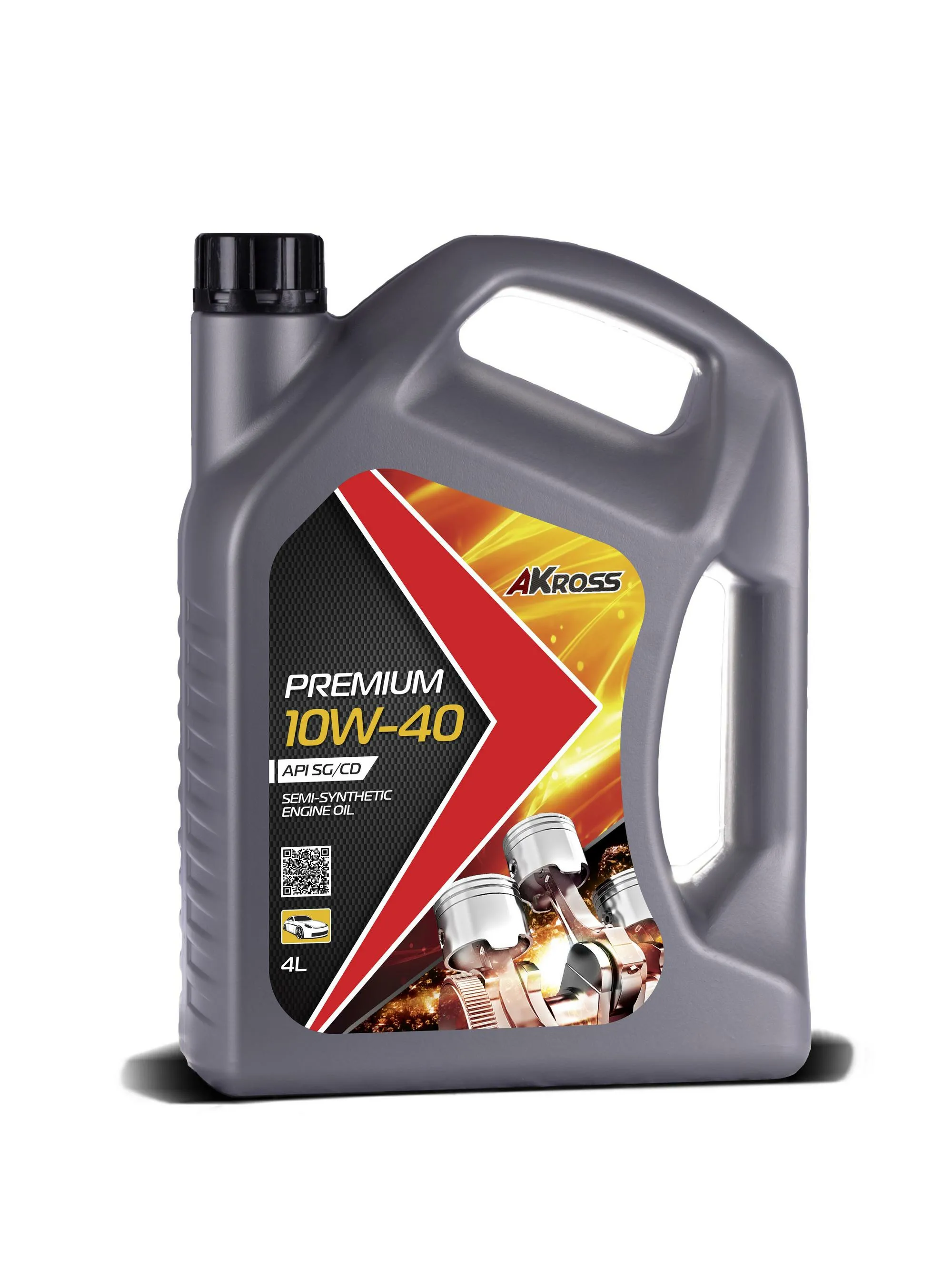 Моторное масло Акросс 4кг 10w-40 Premium#1