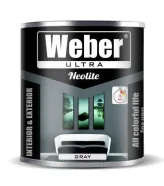 Эмаль Weber Neolite серая#1