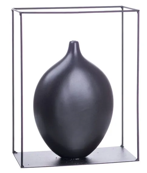 Декоративная ваза-сосуд с декором (25 см)#1