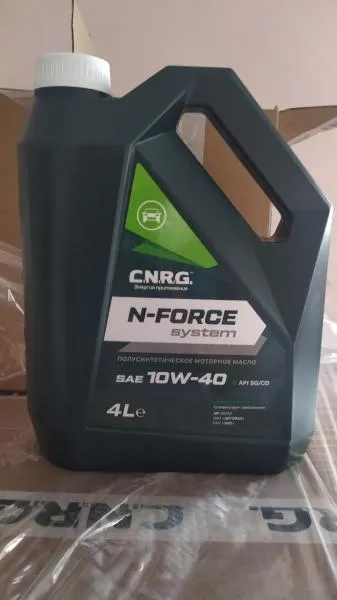 C.N.R.G. N-FORCE SYSTEM 10W40 SG/CD моторное масло (4) plast#1