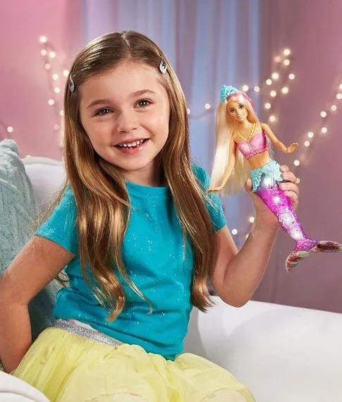Кукла Barbie Dreamtopia Мерцающая русалочка Mattel#4