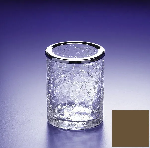 Cracked crystal glass Стаканчик, Бронза#1