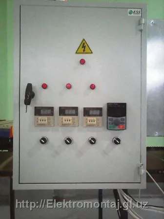 Щит управления термо электрическими нагревателями — ТЭН#1