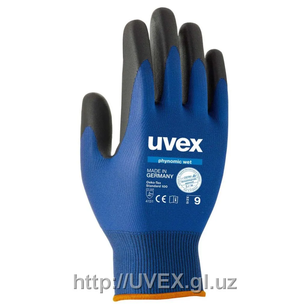 защитные перчатки uvex финомик XG#4
