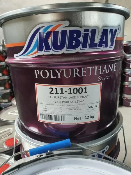 Полиуретановая глянцевая эмаль (211-1001) 12 кг#1