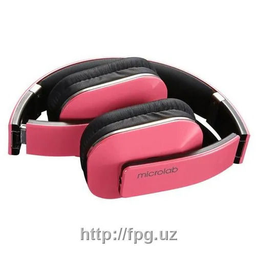 Наушники Microlab T1 Bluetooth (Pink)#4