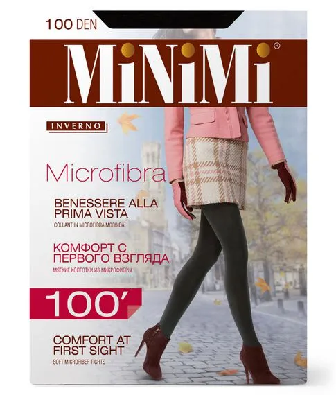 Колготки Microfibra 100 Den Nero MINIMI#1