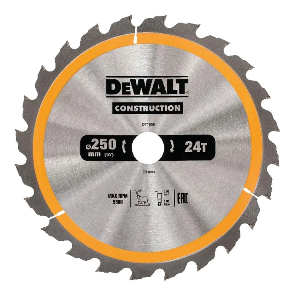 Пильный диск по дереву с гвоздями DEWALT, DT1956-QZ, 235 х 30 мм, 40 зубов#2