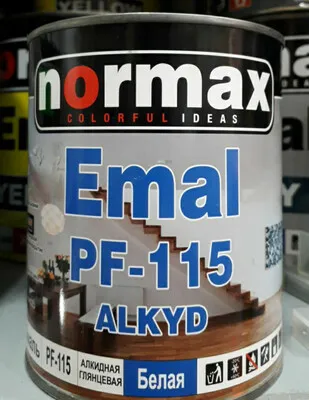 Краска Алкидная Normax ПФ -115 0.9 кг#1