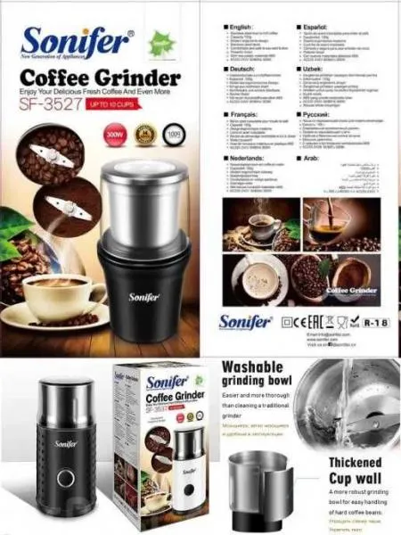 Кофемолка SONIFER SF-3527#6