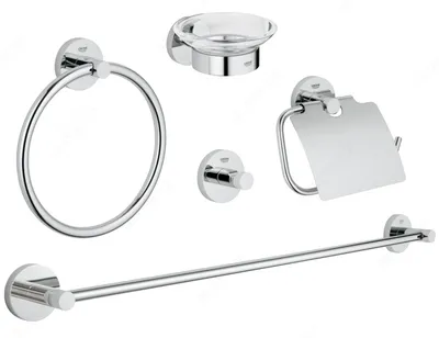 Ванный набор - Essentials Accessories Set Master 5-in-1 - 40344001#1