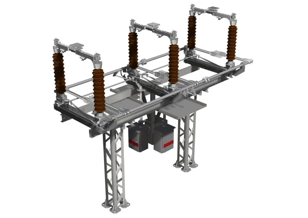 Разъединители переменного тока на напряжение 35 kV серии РГП#4