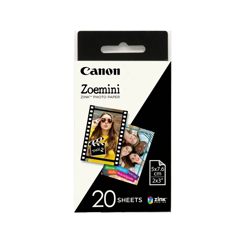 Бумага Canon ZINK PAPER (20 шт) ZP-2030 для ZOEMINI PV123#1