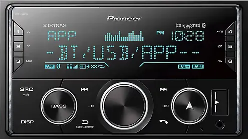 Автомагнитола Pioneer Digital MVH-S622BS 2-DIN Bluetooth Car Stereo#1