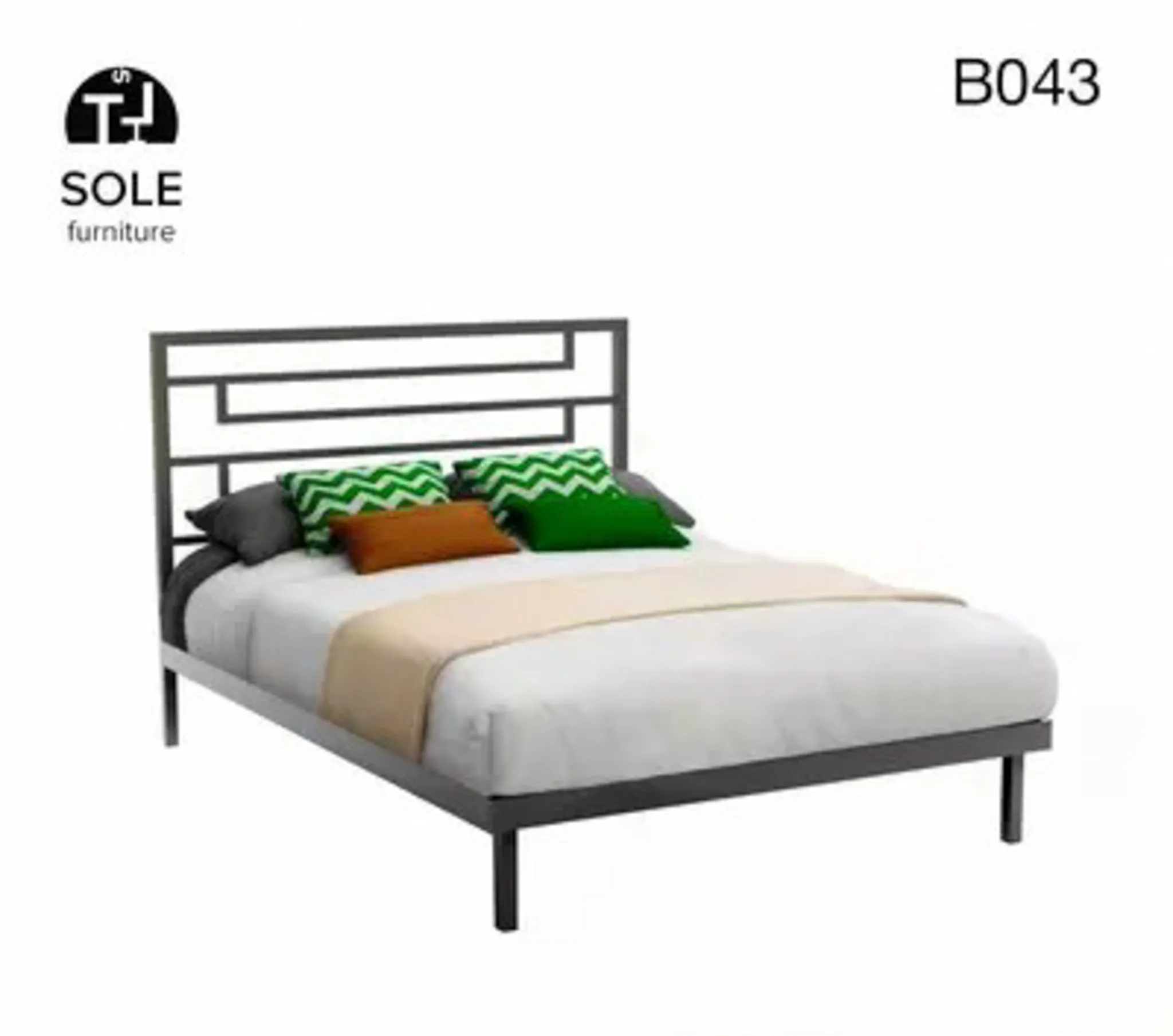 Двуспальная кровать B043#1