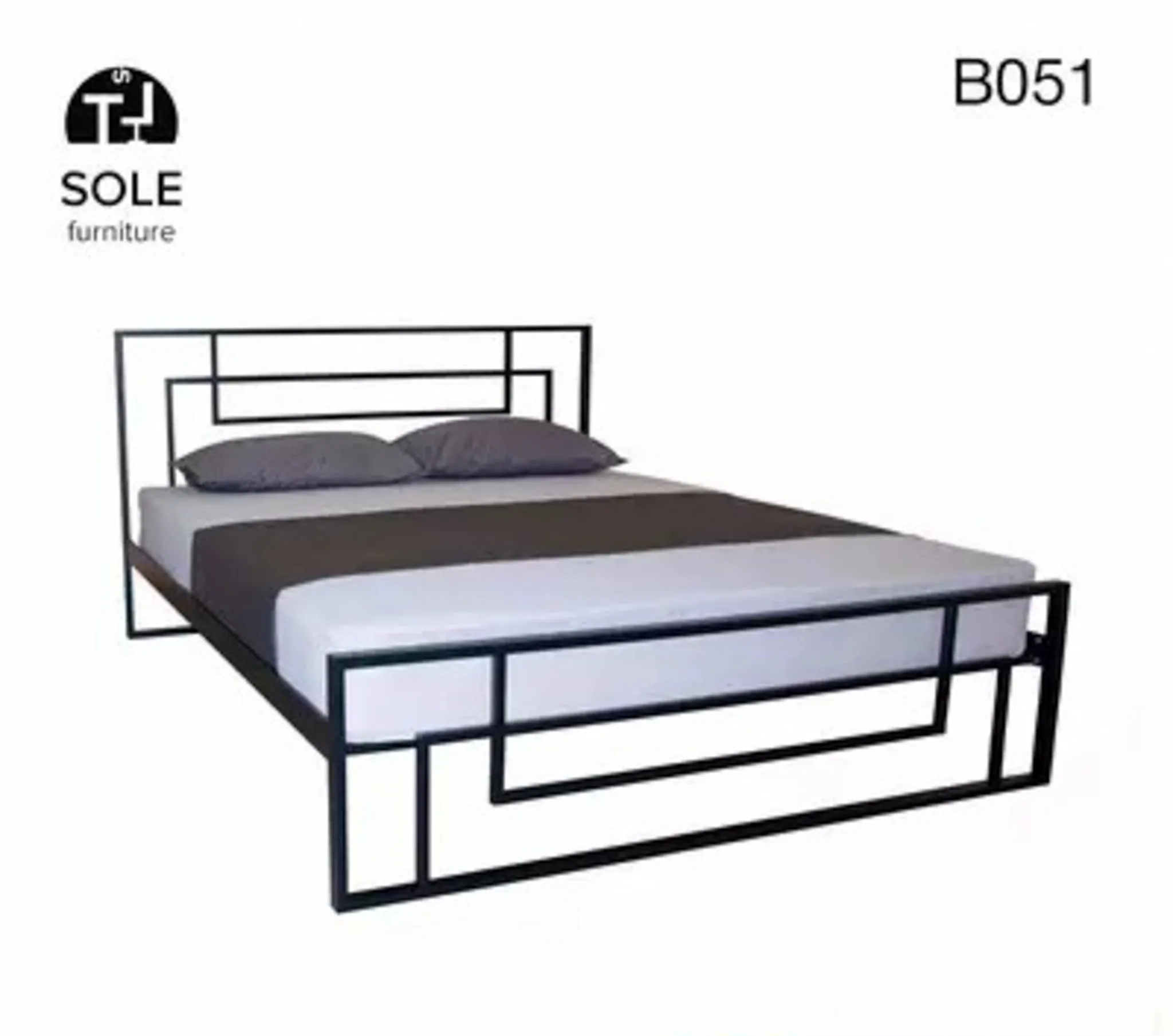 Двуспальная кровать B051#1