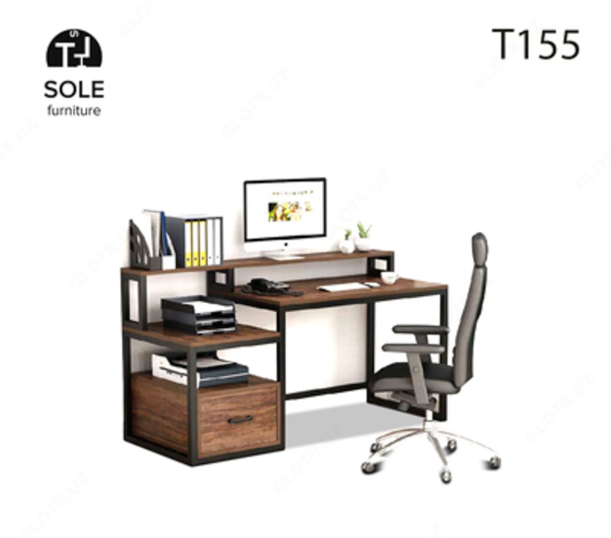 Компьютерный стол, модель "T155"#1