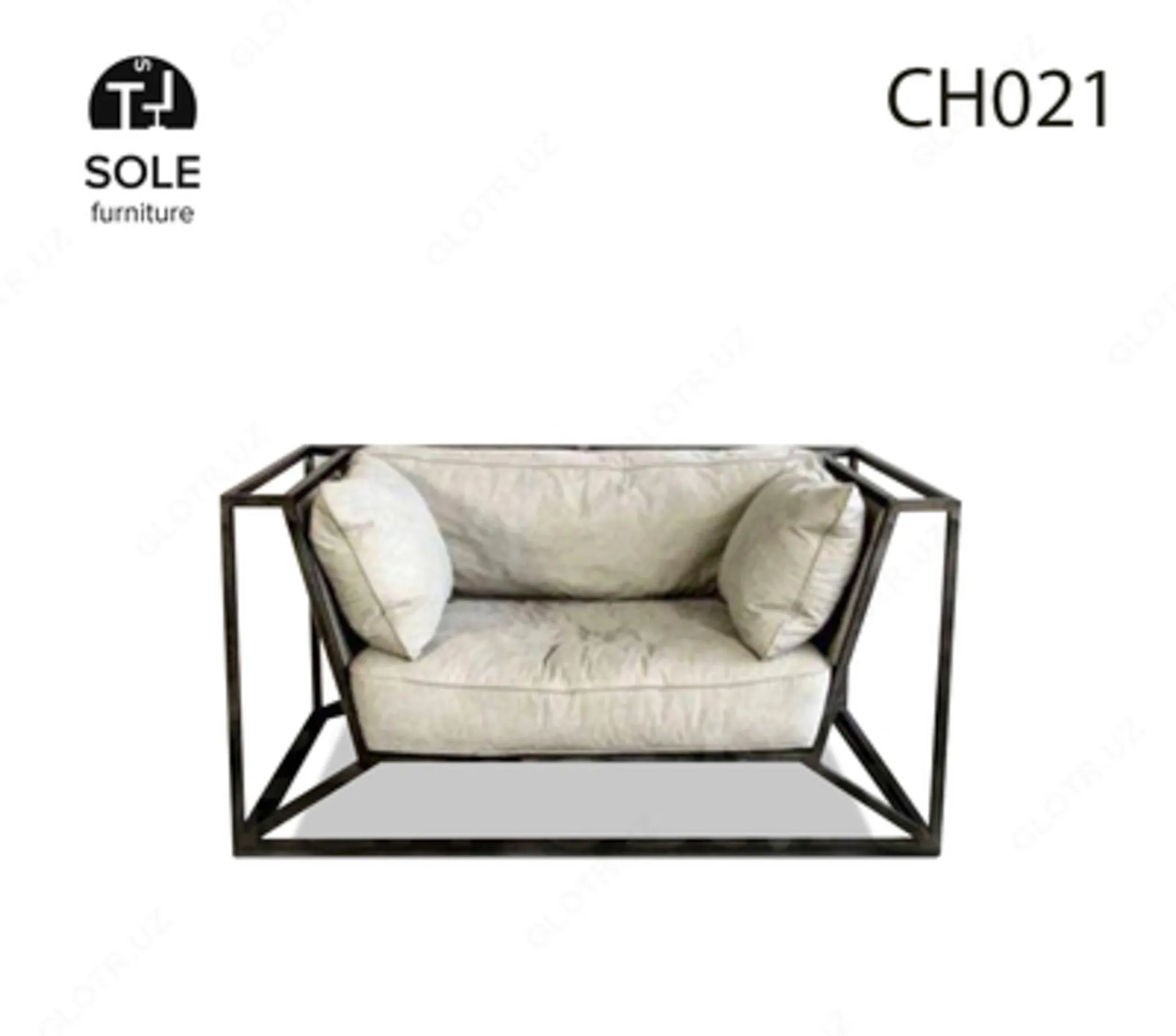 Кресло в стиле лофт "CH021"#1