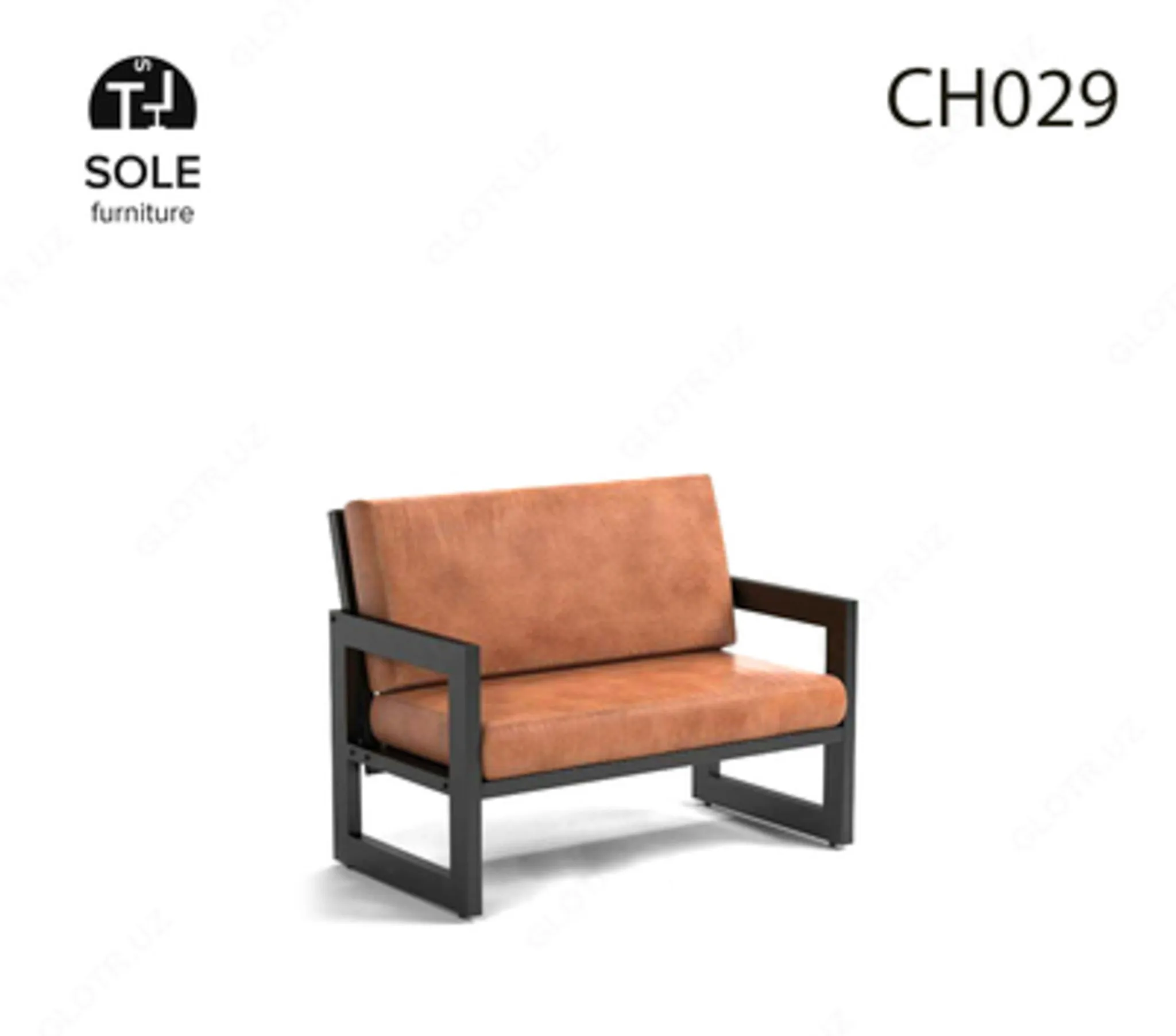 Кресло в стиле лофт "CH029"#1