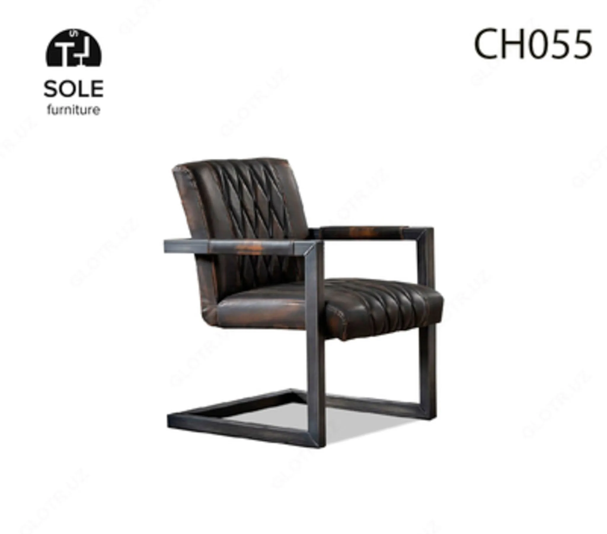Кресло в стиле лофт "CH055"#1