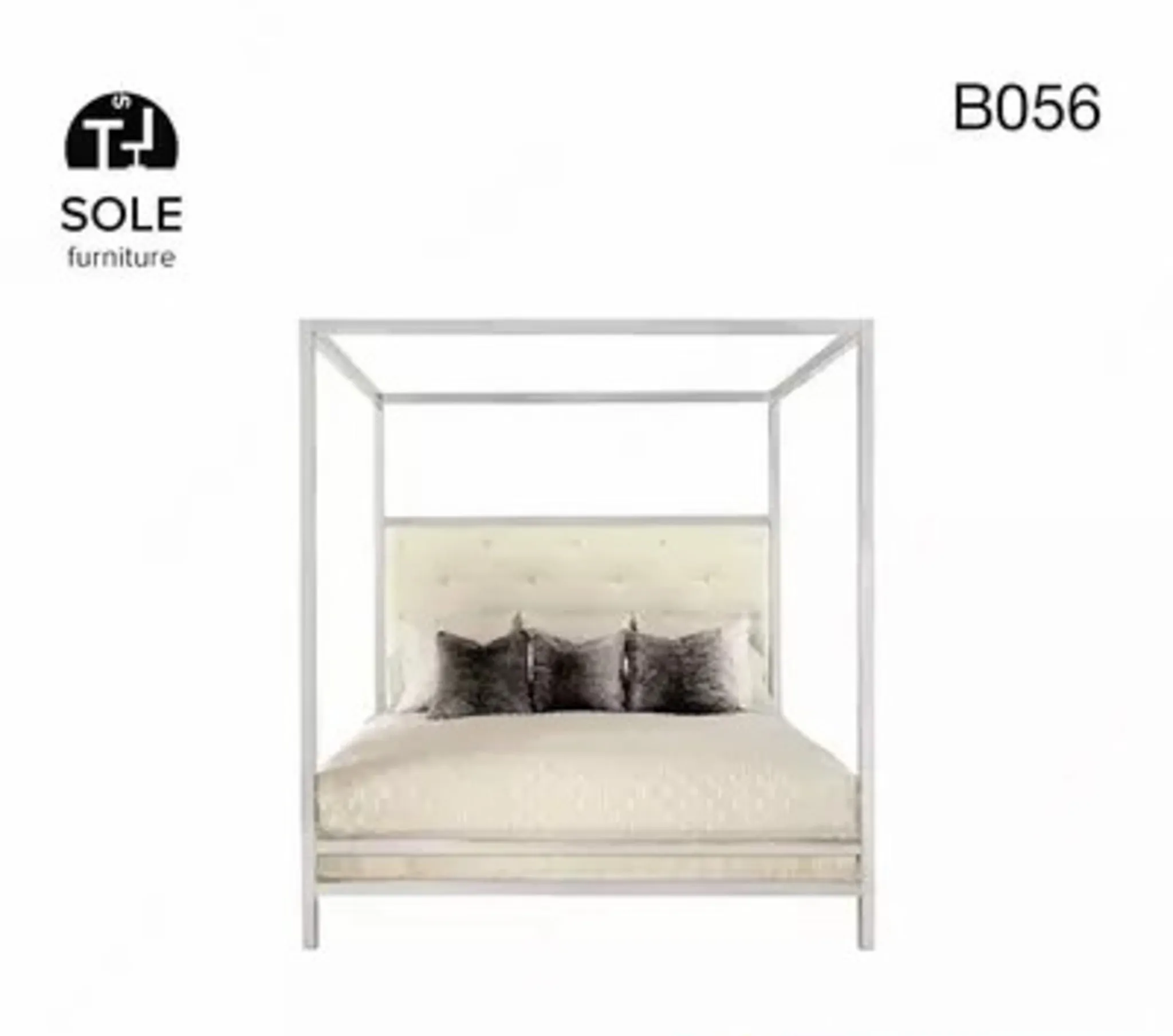 Двуспальная кровать B056#1
