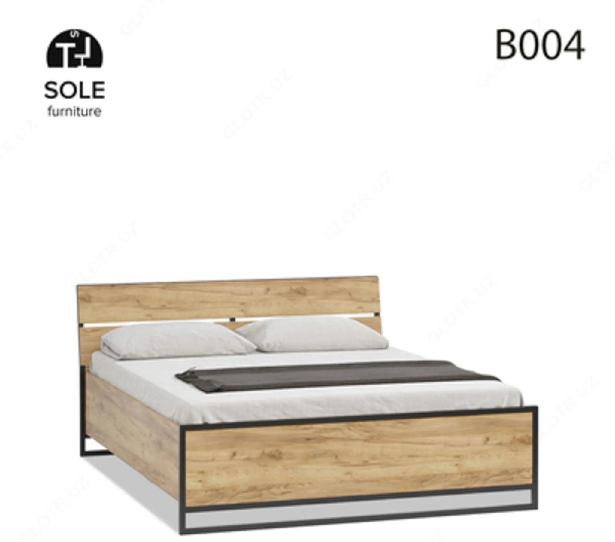 Кровать, модель "B004"#1