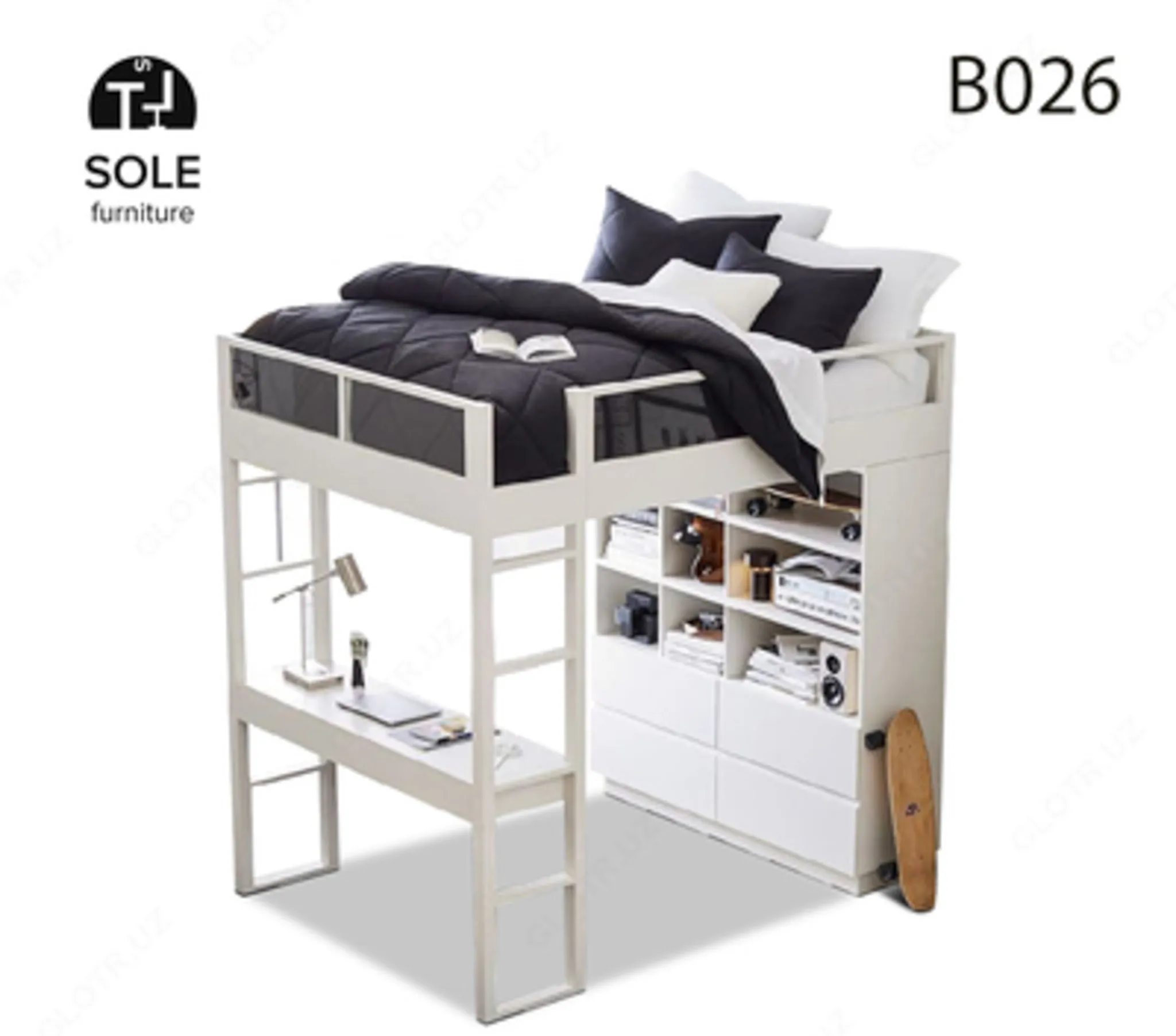Кровать, модель "B026"#1