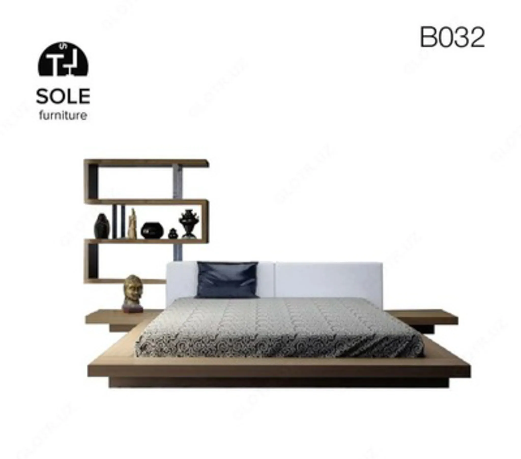 Кровать, модель "B032"#1