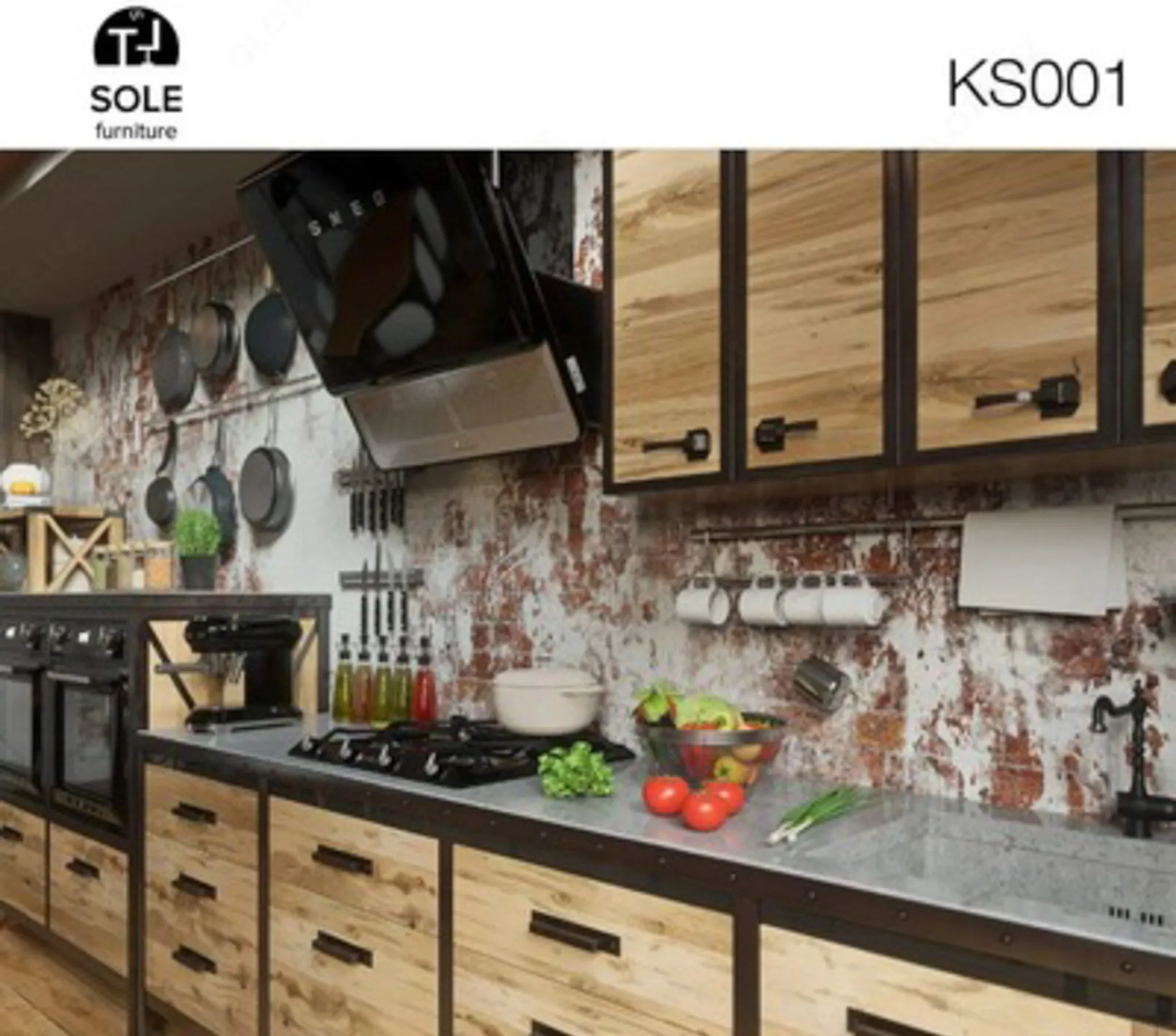 Кухонная мебель, модель "KS001"#1