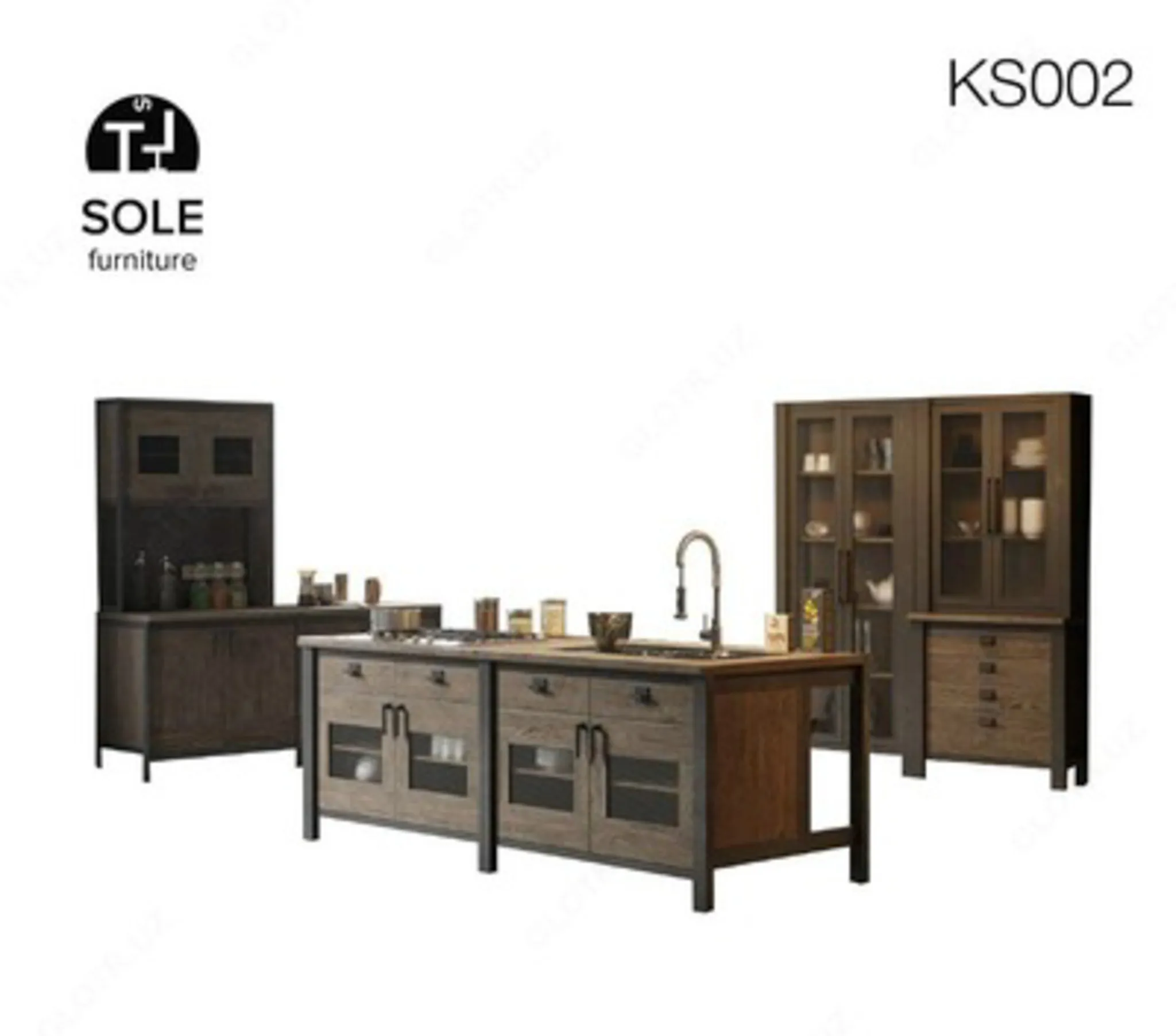 Кухонная мебель, модель "KS002"#1