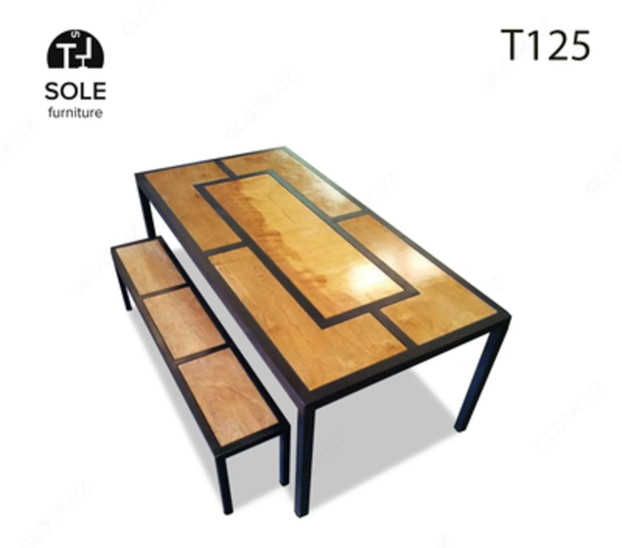 Обеденный стол, модель "T125"#1