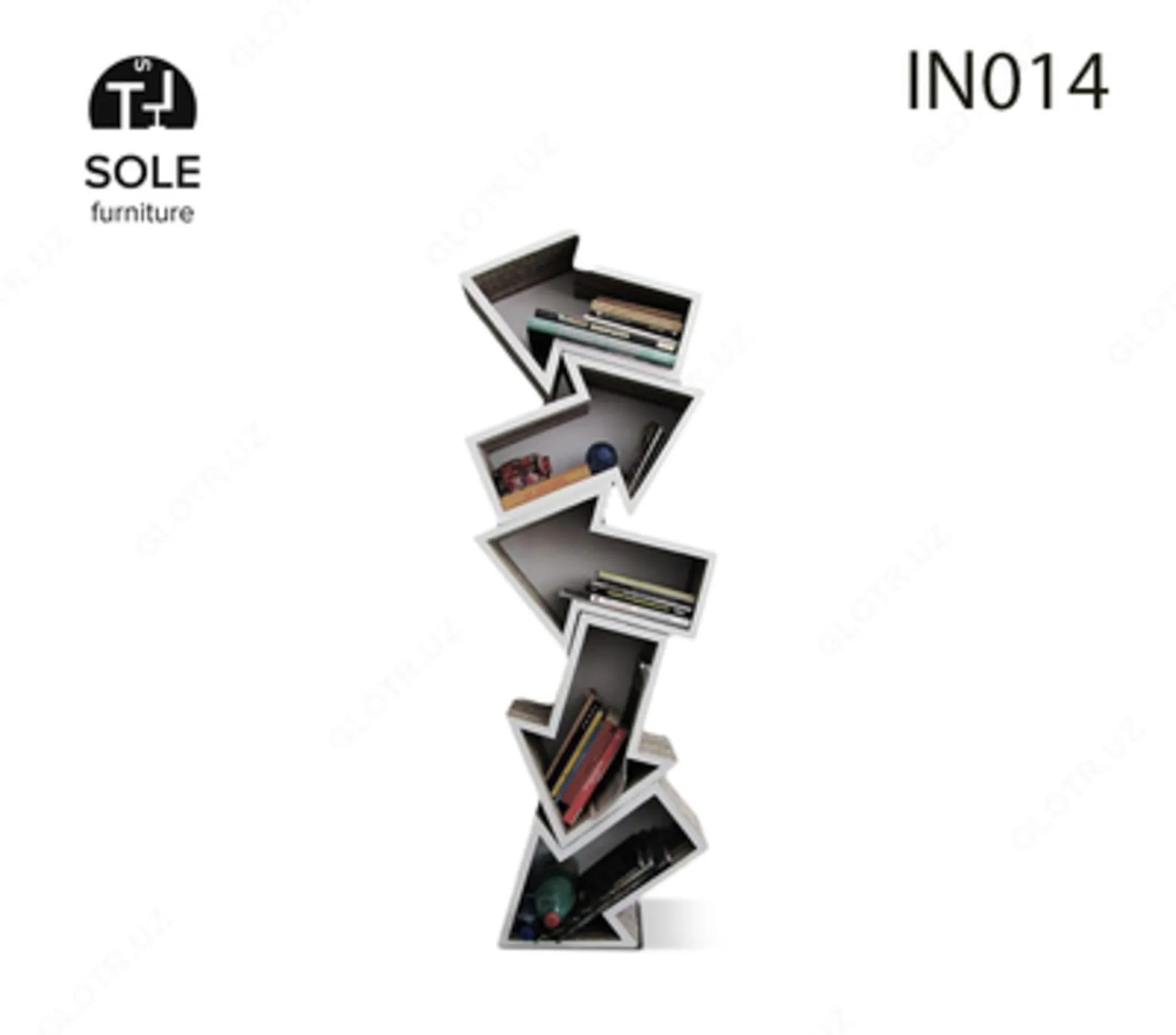 Полка для книг, модель "IN014"#1