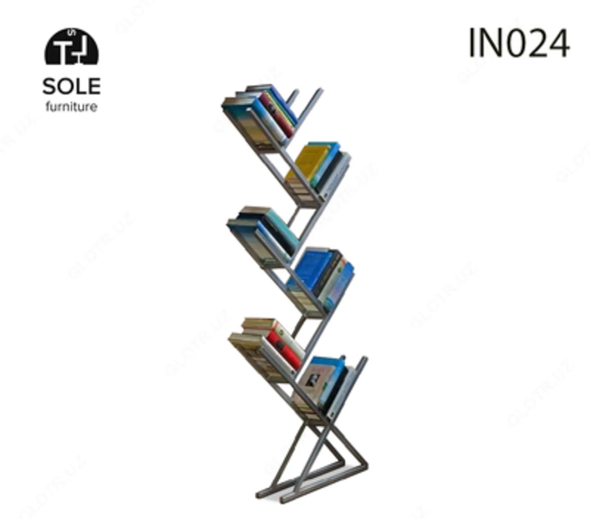 Полка для книг, модель "IN024"#1