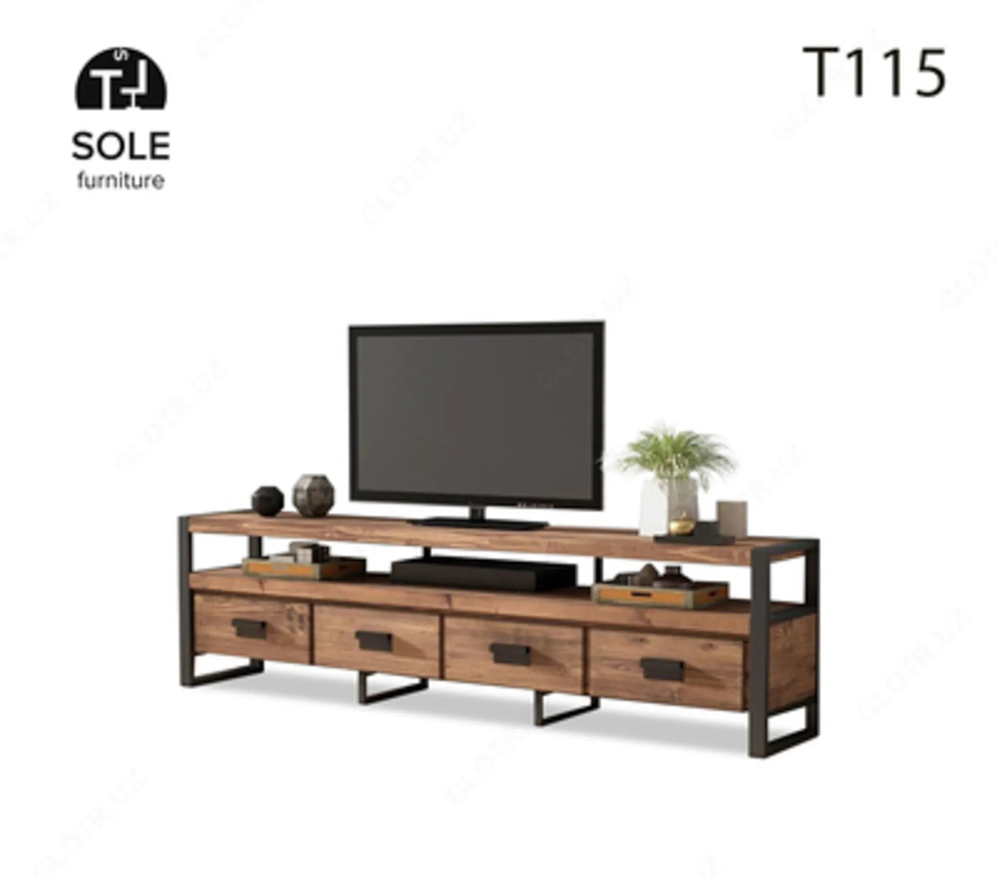 Стол - подставка под ТВ, модель "T115"#1