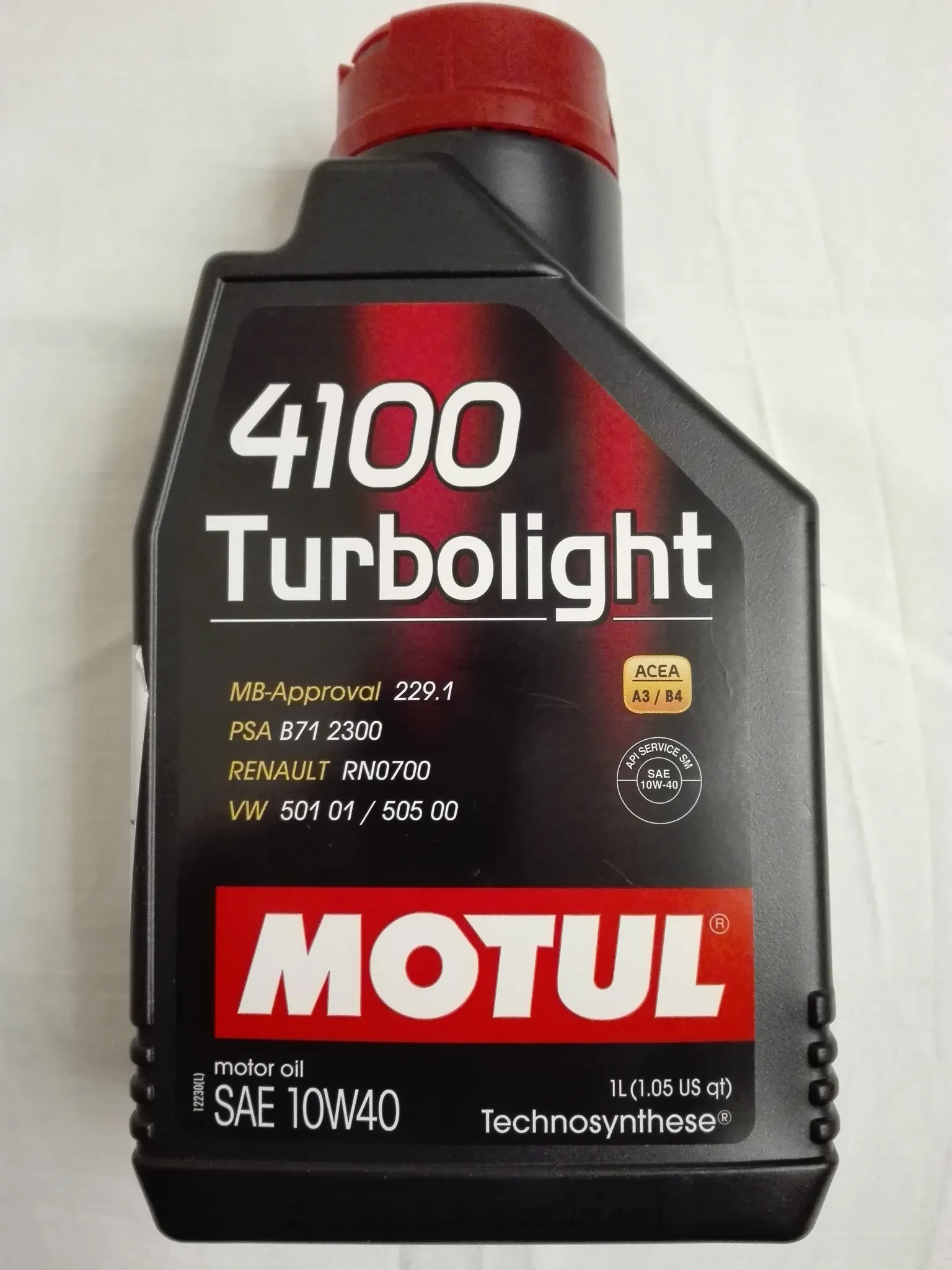 4100 Turbolight 10W-40 1 литр#6