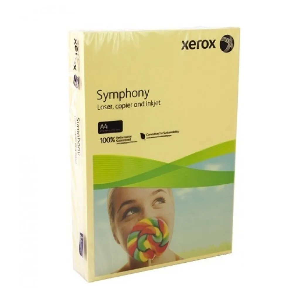 Цветная бумага Xerox Symphony Intensive Orange/Оранжевый А4 160 гр/м2#4