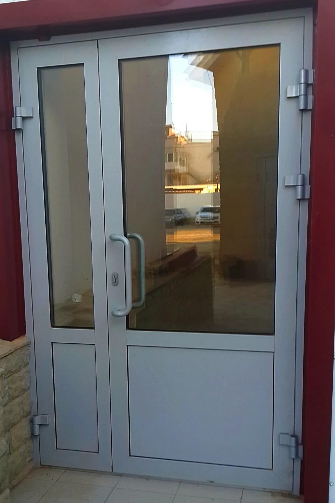 Алюминиевые двери#4