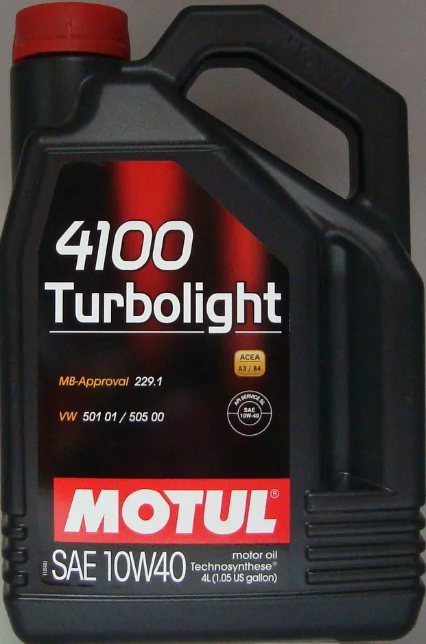 4100 Turbolight 10W-40 1 литр#3