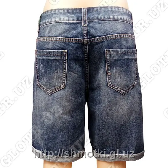 Шорты джинсовые широкие#2