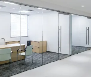 Офисные перегородки, стеклянные двери#1