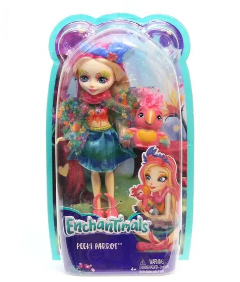 Кукла с любимой зверюшкой Пикки Какаду Enchantimals#3