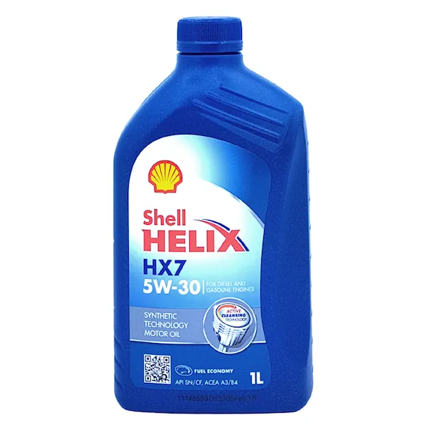 Моторное масло SHELL HX8 5W30 1L#1