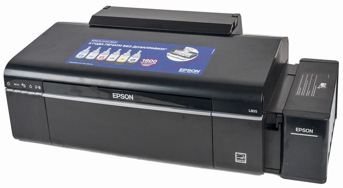 Принтер Epson L805 (A4, 37 стр / мин, 5760 optimized dpi, 6 красок, USB2.0, WiFi)#9