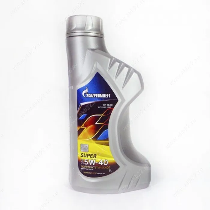 Автомобильные масла Gazpromneft Super 5W-40, 10W-40, 10W-30, 15W-40 API SG/CD#6