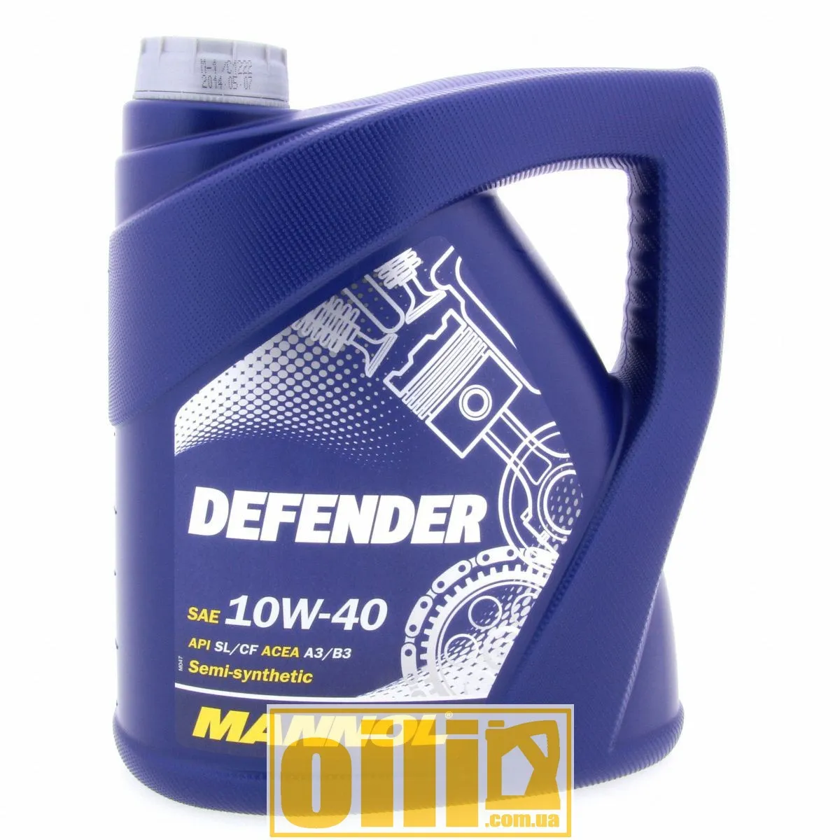 Моторное масло Mannol STAHLSYNT DEFENDER 10w40   API SL/CF 5л#2